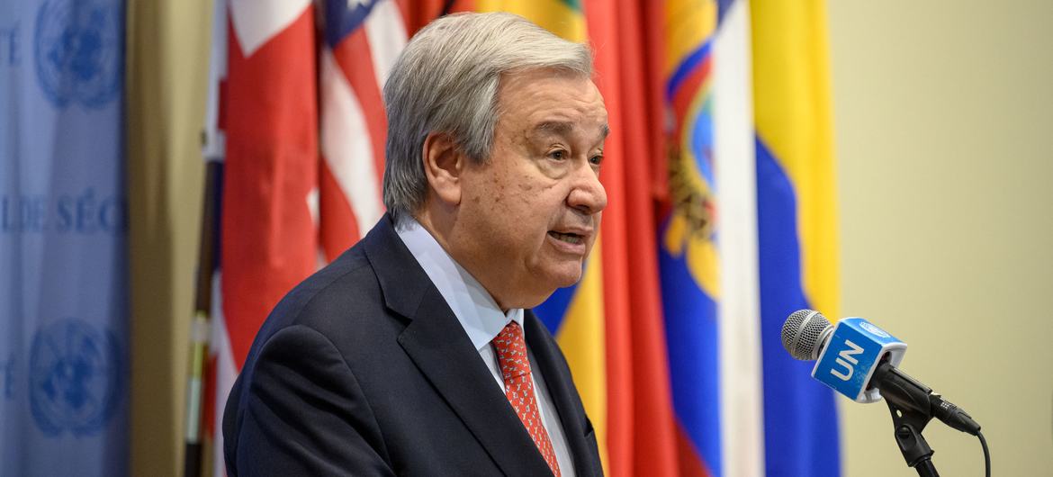 UN Chief Condemns Israeli Forces Over West Bank Offensive