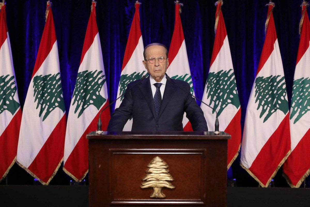 Lebanon president says open to Israel peace talks